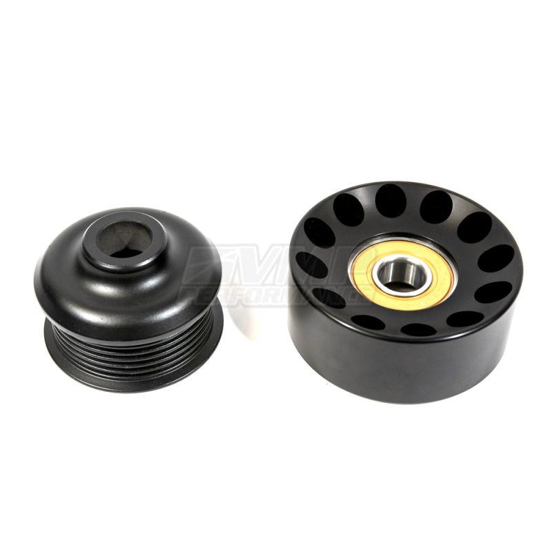 Ford Mustang Idler Pulleys - VMP Performance - 2.49in Roush M90 Press-On Pulley & 90mm Idler Pak - `08-`10